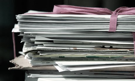 Bundle of legal papers